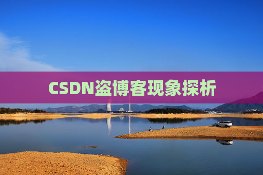 CSDN盗博客现象探析 CSDN盗博客现象探析